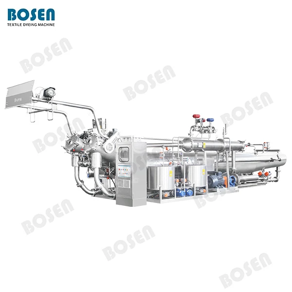 Fabric Rope Control Overflow Dyeing Machine