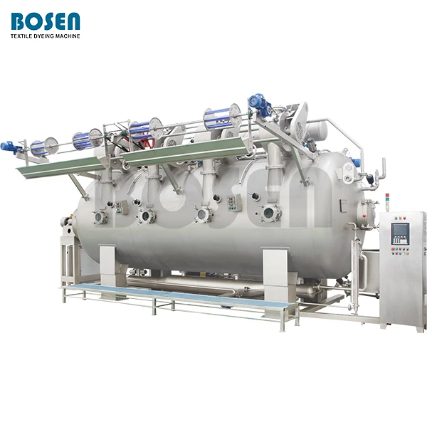 High Temperature Airflow Jet Dyeing Machine For Woven Fabric