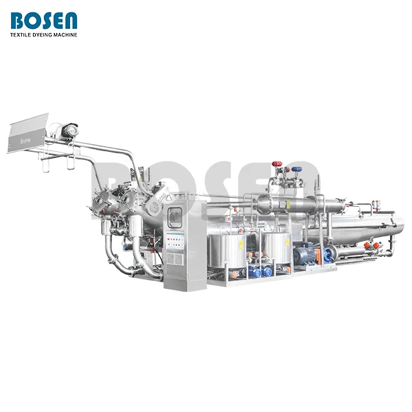 High Temperature High Pressure Overflow Dyeing Machine For Woven Fabric
