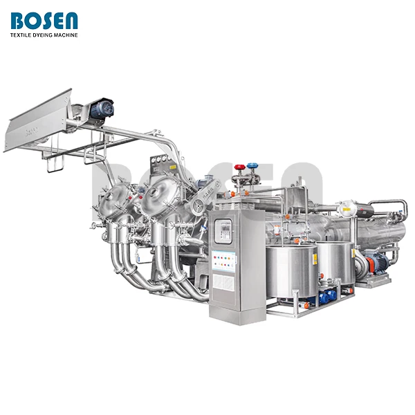 High Temperature Jet Dyeing Machine For Woven Fabric